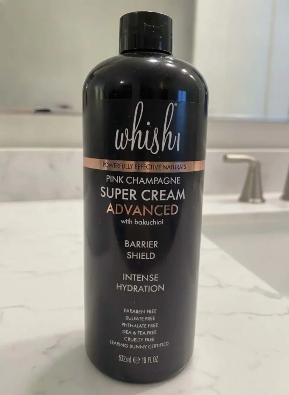 Whish Pink Champagne Super Cream Advanced with Bakuchiol 18 fl oz